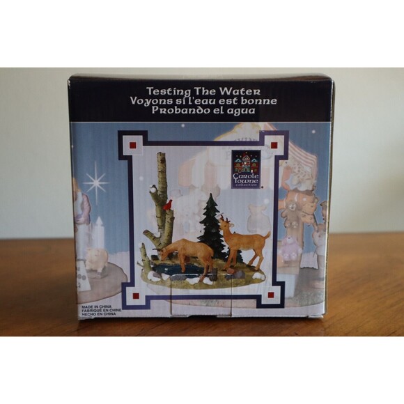 LEMAX Village Town Collection TESTING THE WATER 2000 Landscape Accent Figure - Picture 5 of 9